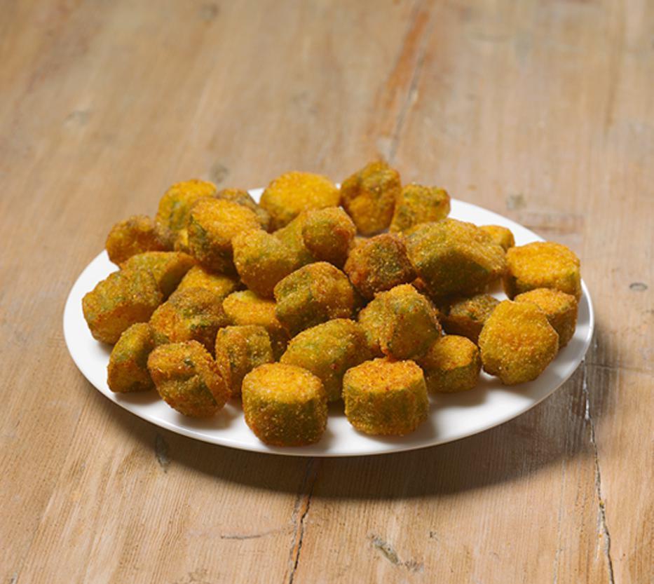 Fried Okra · Church's® fried okra is cut into delicious bite-sized bits, then fried to the perfect level of crisp.