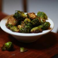 Brussels Sprouts · Orange zest, and sea salt.