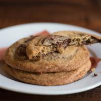 Quarter Pounders · 3 giant homemade chocolate chip cookies.