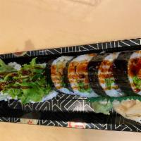 SPIDER Crab Roll  · Soft shells crab tempura, lettuces and cucumber 