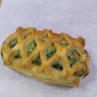 Spinach Feta Croissant · This savory, delightful blend of tomato and olive with a modern twist is perfect for a morni...
