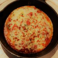 Baked Ziti · Penne pasta, ricotta cheese Parmesan cheese, marinara sauce, melted mozzarella cheese.