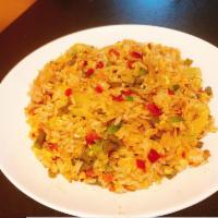 D08. Hot Pepper Fried Rice 糟辣椒炒飯 · Spicy.