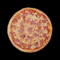 14' Large Hawaiian Pizza  · Canadian bacon, pineapple, Wisconsin whole milk mozzarella and our traditional pizza sauce.
