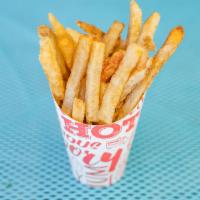 Regular Fries  · House cut french, potato starch for crispiness, kosher salt. 