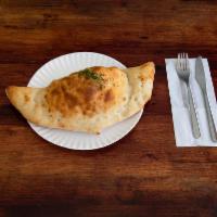 Cheese Calzones · Stuffed with any toppings.