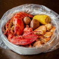 8. Lobster and Shrimp with No Head Combo · Fresh Lobster