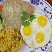 Over Easy Eggs or Scrambled · Over easy eggs or 