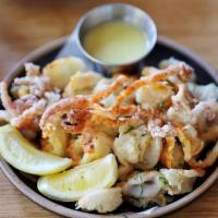 Crispy Calamari · Paprika, lemon, aioli