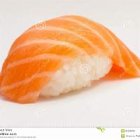 Salmon sushi  · 2pcs