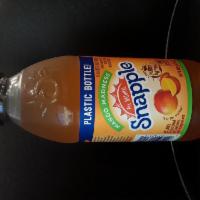 Mango Snapple · Mango Madness Snapple, 16 oz/473 ml bottle