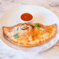Calzone with Mozzarella and Ricotta Cheese · 