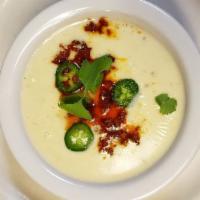 Queso con Chorizo · Delicious queso blanco with a burst of flavorful chorizo (Mexican sausage) and a hint of jal...