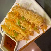 Shrimp Tempura · Deep fried crispy breaded shrimp.