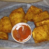 Fried Ravioli · 7 pieces. Served with a side of marinara sauce.
