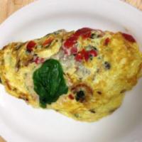 Omelettes  · Beaten eggs that are folded over a filling. 
