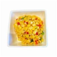 Corn Salad (콘샐러드/玉米沙拉) · Unbearably delicious and naturally sweet corn kernels.