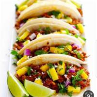 4-Tacos alpas tor  · All pork with piña 🍍 