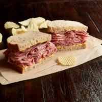 Hot Pastrami Sandwich · 1/2 lb. of hot pastrami. Your choice of bread topped the way you like it.