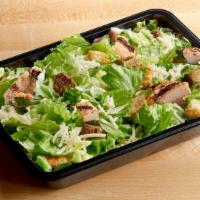 Chicken Caesar Salad · Grilled, 100% antibiotic free chicken breast, romaine, Asiago, croutons, Caesar dressing and...