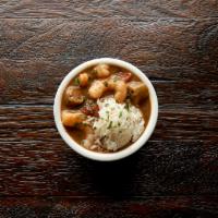 Spicy Seafood Gumbo Soup · 