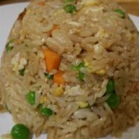 2. Small Fried Rice · Egg, pea and carrot.