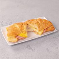 Egg, Cheese with Protein Breakfast Croissant · 