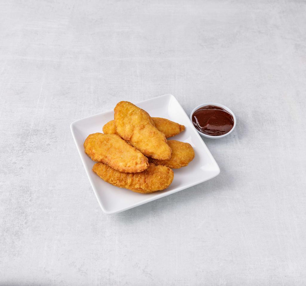 5 Chicken Tenders · Served with your choice of dipping sauce.