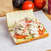 Small Crab Salad Sub (6 inch) · Lettuce, tomato, onion dressing, and mayonnaise.