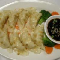 Fried or Steamed Dumpling (8) · (8) Fried mixed chicken & veggies dumpling, served with sweet sour sauce OR Steamed mixed ch...