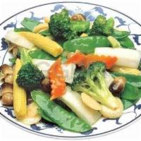 83. Steamed Mixed Vegetables · (White Rice Not Included)