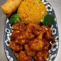 General Tso's Chicken Special · Hot and spicy.