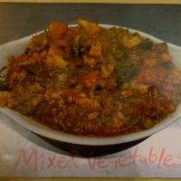 Mixed Vegetable · Green Beans, Peas, Carrots & Cauliflower (Milli Juli Subzi) prepared in a traditional mix co...