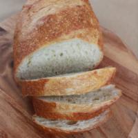 Sourdough Bread · Crusty, lightly sour loaf that complements any dinner and creates an amazing sandwich.