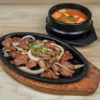Go Ba Woo Special I 고바우 스페셜 I · Pork ribs, bean paste stew or beef soft tofu stew, or kimchi stew 