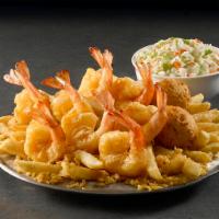 8 Piece Shrimp Meal · 8 pieces of Shrimp, hand-battered in our signature batter, served with 2 Sides, and 2 Hushpu...