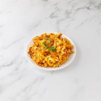 Fettuccine alla Bolognese · Homemade pasta with meat sauce. (tomato base)
