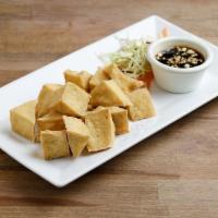 Crispy Tofu · Deep fried tofu served with tamarind sauce and crushed peanut