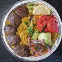 Lamb Kabab Bowl  · Lamb Chunks spiced and char broiled on open fire . 