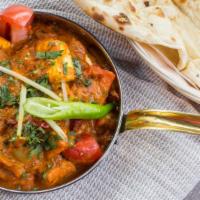 Paneer Butter Masala · Fresh Indian Cheese in a Tomato-Cream Sauce