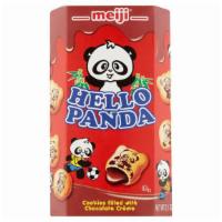 Meiji Hello Panda Chocolate · Hello Panda chocolate biscuit snacks. Soft milk chocolate in a biscuit shell by Meiji!