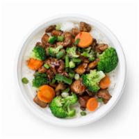 Chicken Regular Bowl · 5 ounces of teriyaki flavored NAE chicken served over your choice of brown or white rice and...