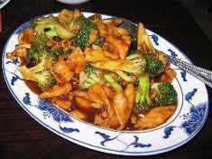 Chicken with Broccoli · White meat. Sautéed in our savory Brown sauce.Served with steamed or fried rice.