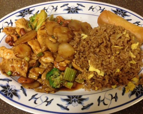 Chicken with Cashew Nut · White meat.  Broccoli, Celery, Waterchestnuts sautéed in Brown sauce.
Served with steamed or fried rice.
