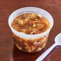 Hot and Sour Soup 酸辣汤 · Hot and spicy.