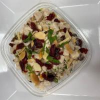 All Natural Cranberry Plainville Turkey Side Salad · Toasted almonds, dill and mayo made with 0% Greek yogurt.