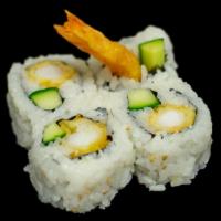 Shrimp Tempura Roll · Shrimp tempura and cucumber 