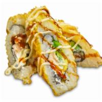 Ichi Roll · Deep fried - salmon, cream cheese, avocado, jalapeño 