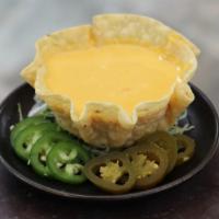 Chile con Queso · A blend of cheeses ladled into the size preferred 1/2 pint, pint, quart, 1/2 gallon, or gall...