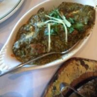 Chicken Saag · Chicken cooked with deliciously spiced creamed spinach.